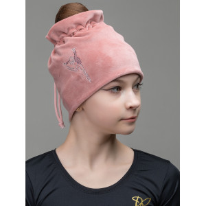 Шапка под пучок велюровая Rialitta