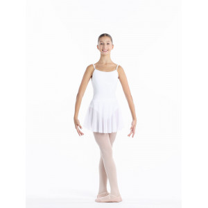 Юбка белая из мелкой сетки