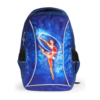 Рюкзак синий для гимнастики